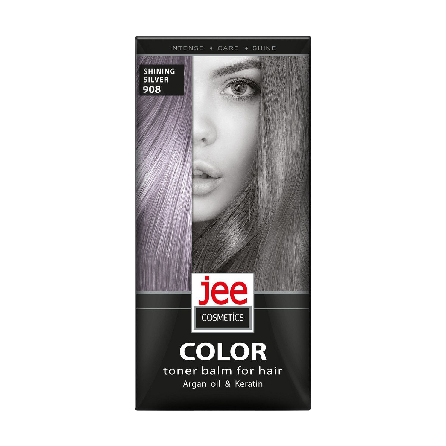 

Тонувальний бальзам для волосся Jee Cosmetics Color Toner Balm 908 Shinning Silver, 30 мл