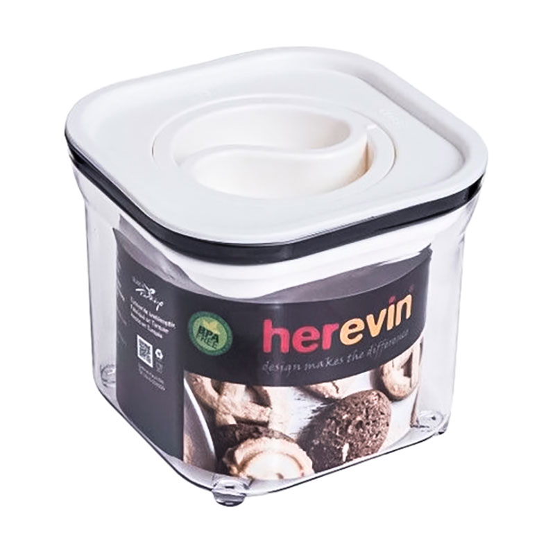 

Контейнер Herevin Canister-Vacuum Lid-White з вакуумною кришкою, 700 мл (161213-004)