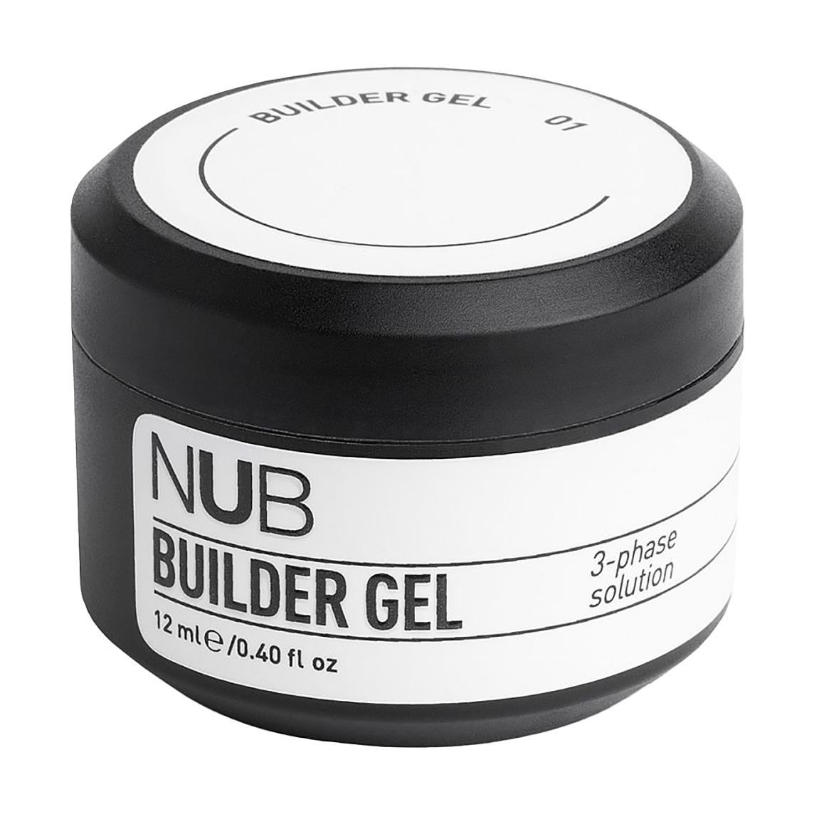 

Гель трифазний для нарощування нігтів NUB Builder Gel 09, 12 мл