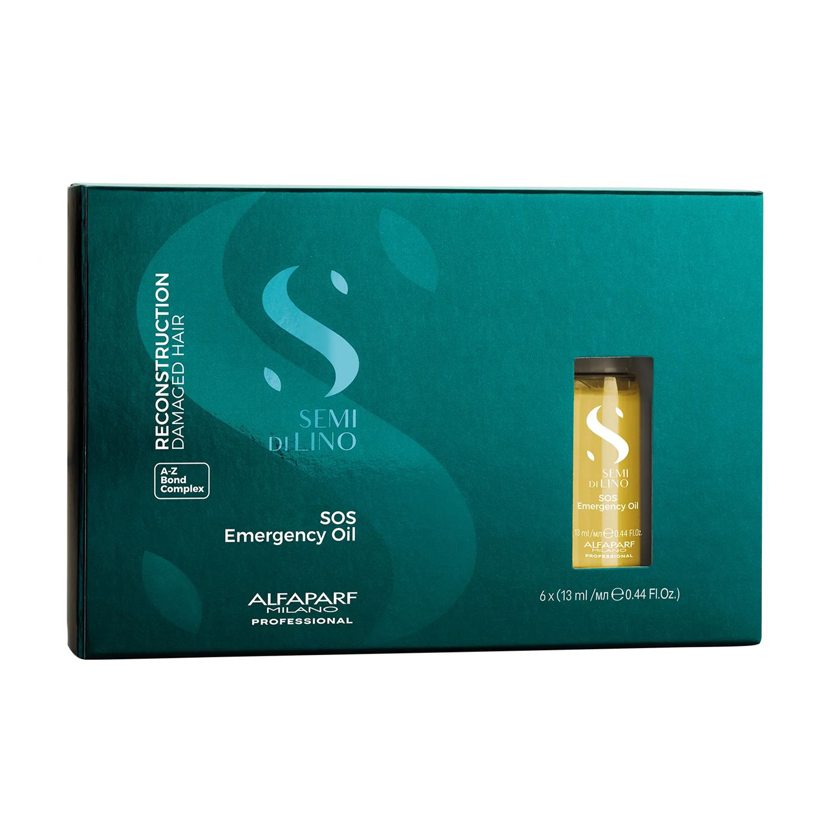 

Олія для волосся Alfaparf Semi Di Lino SOS Emergency Oil, 6*13 мл