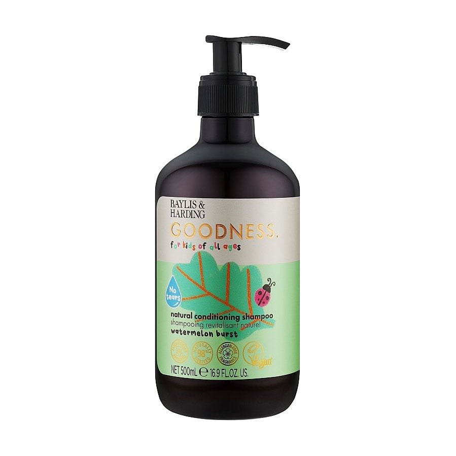 

Дитячий шампунь-кондиціонер для волосся Baylis & Harding Goodness Natural Conditioning Shampoo Watermelon Burst, 500 мл