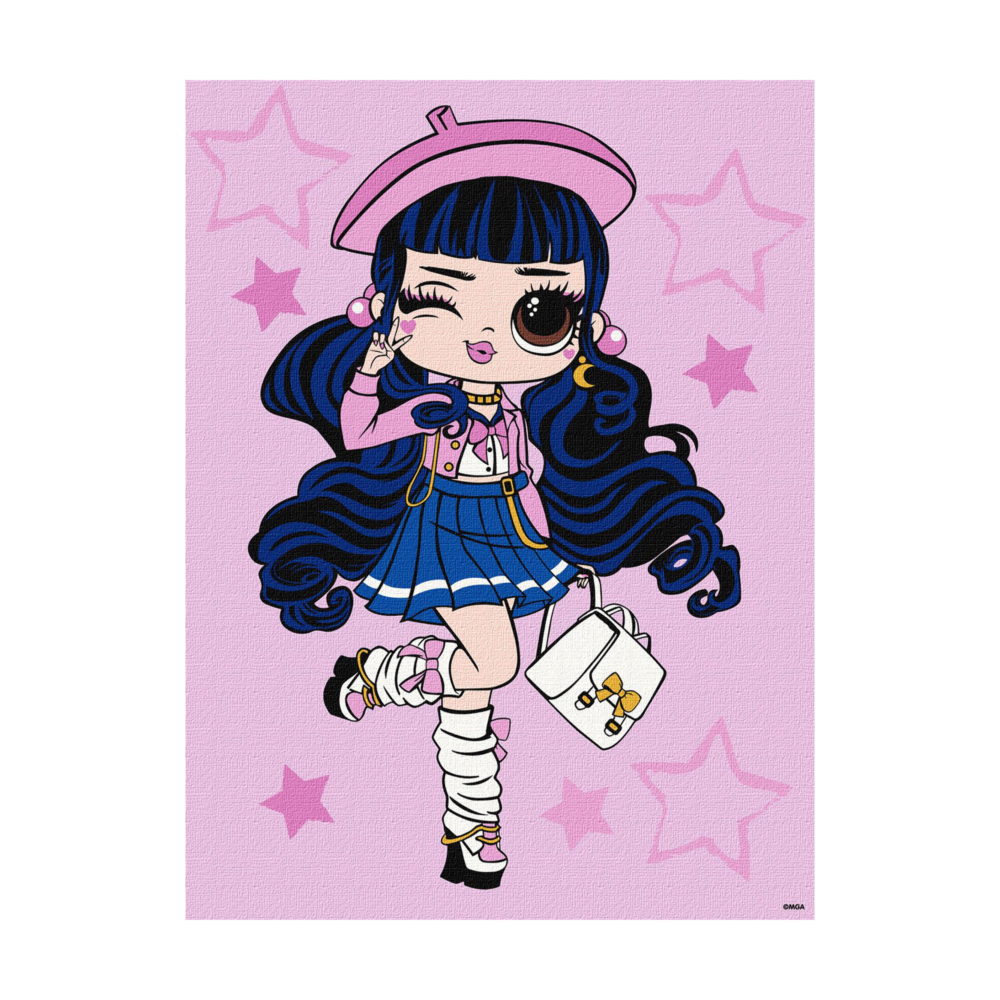 

Картина за номерами Ideyka L.O.L. Surprise! Tweens Aya Cherry, 30*40 см (KHO6283)