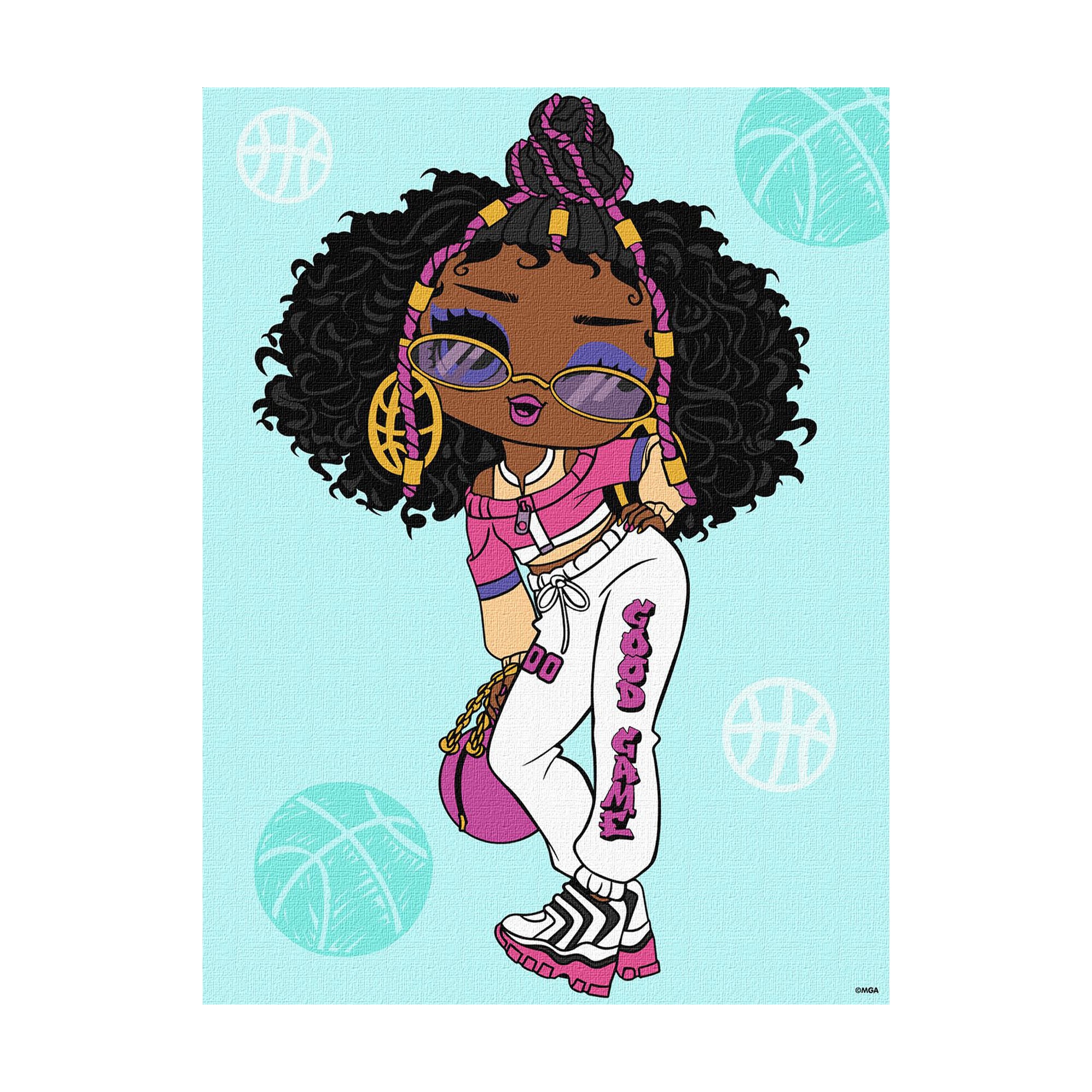 

Картина за номерами Ideyka L.O.L. Surprise! Tweens Hoops Cutie, 30*40 см (KHO6285)