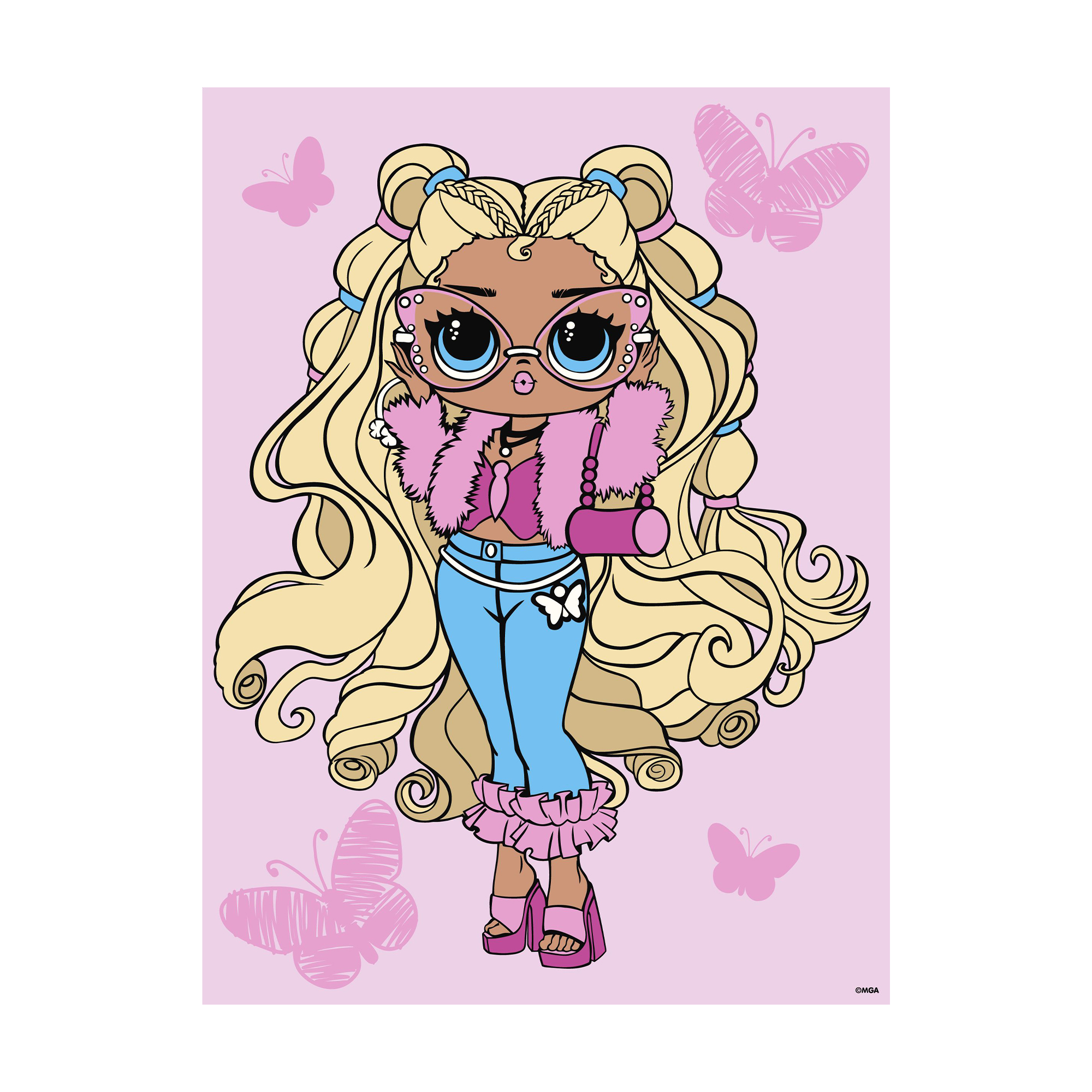 

Картина за номерами Ideyka L.O.L. Surprise! Tweens Olivia Flutter, 30*40 см (KHO6286)