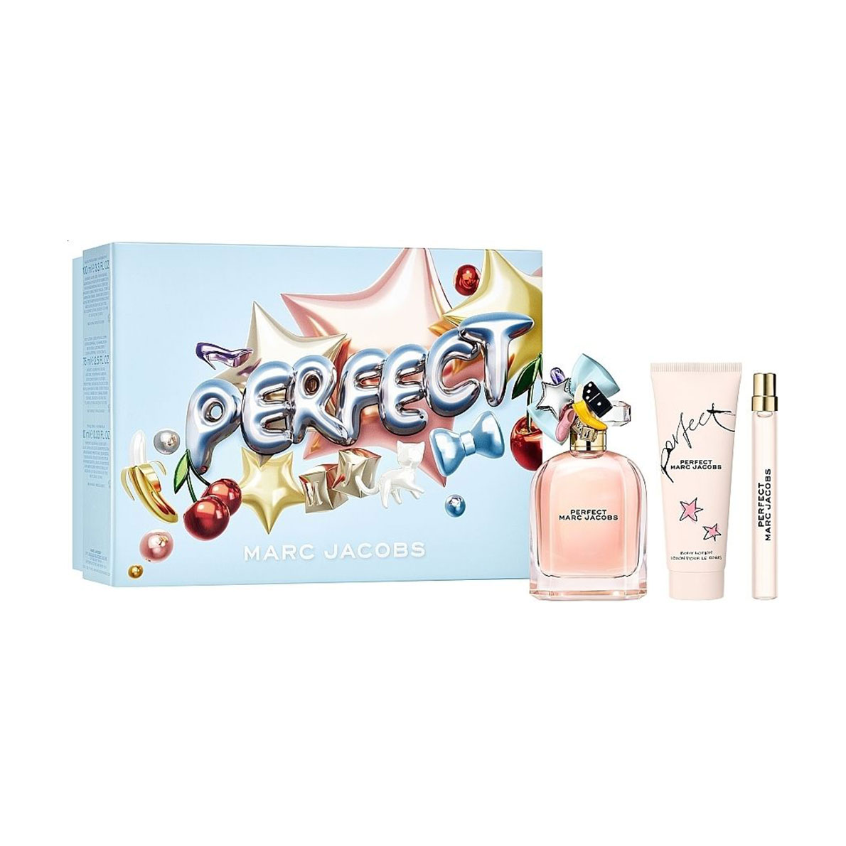 

Парфумований набір жіночий Marc Jacobs Perfect (парфумована вода, 100 мл + парфумована вода, 10 мл + лосьйон для тіла, 75 мл)