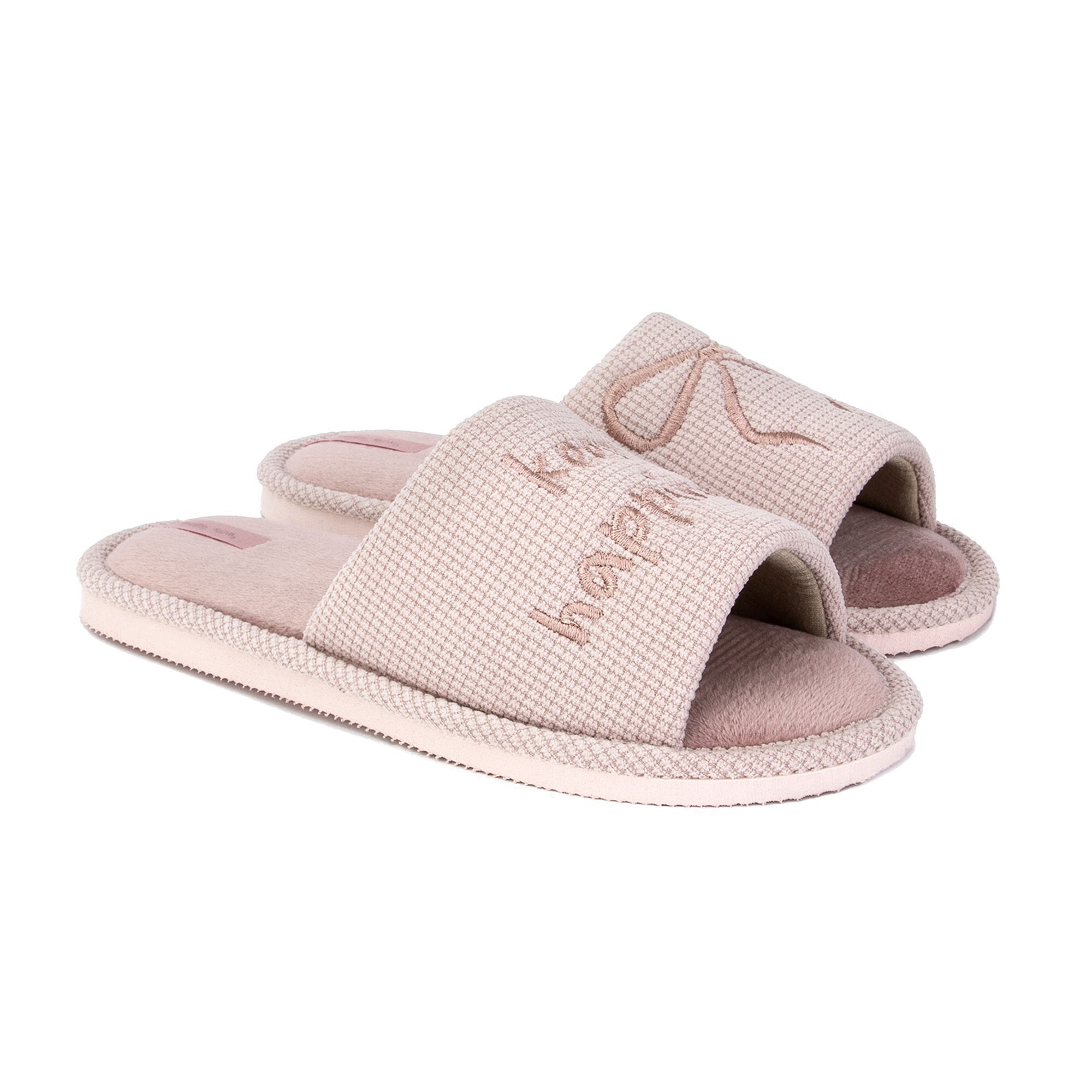 

Жіночі домашні капці Twins HS-VL з вишивкою, Pink Bant, розмір 40 (26 см)