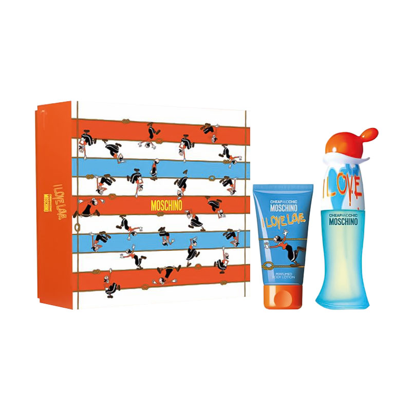 

Парфумований набір жіночий Moschino Cheap & Chic I Love Love Giftset (туалетна вода, 30 мл + лосьйон для тіла, 50 мл)