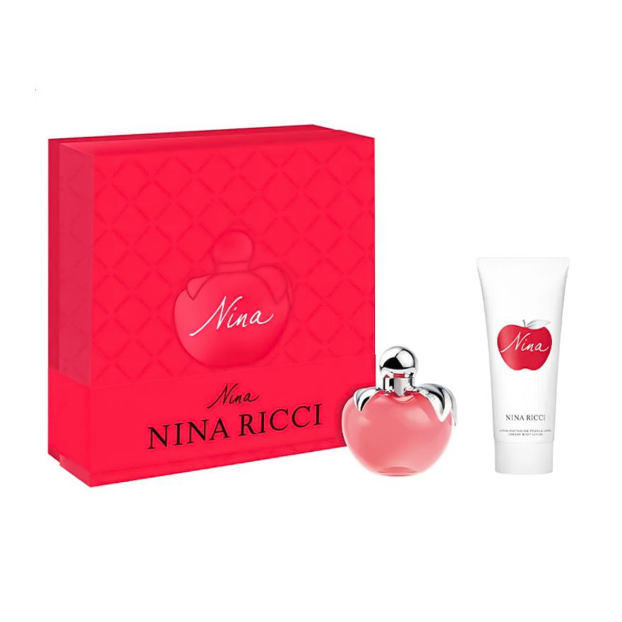 

Парфумований набір Nina Ricci Nina Gift Set жіночий (туалетна вода, 50 мл + лосьйон для тіла, 75 мл)