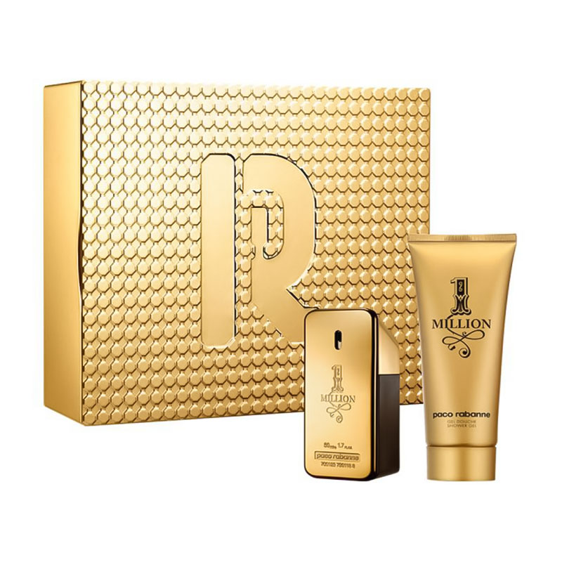 

Парфумований набір чоловічий Rabanne 1 Million Gift Set (туалетна вода, 50 мл + гель для душу, 100 мл)