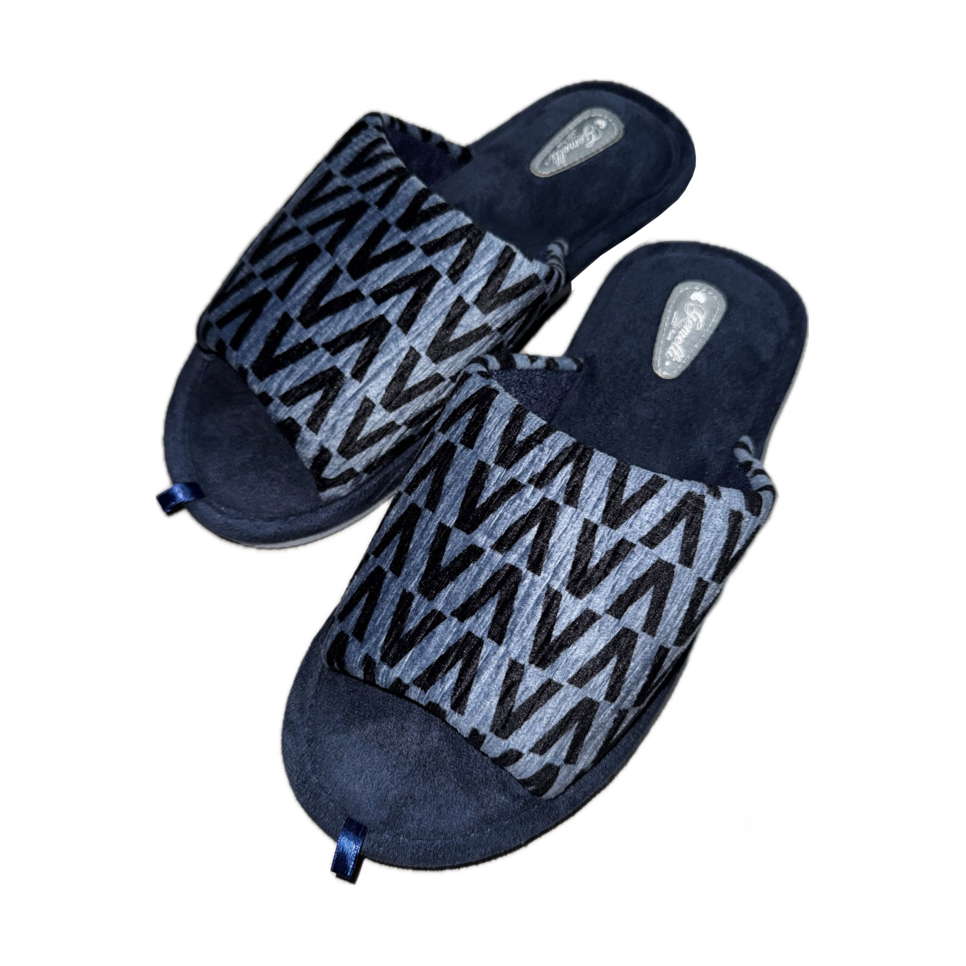 

Жіночі кімнатні капці Gemelli Тафта 2, відкриті, сині, розмір 40