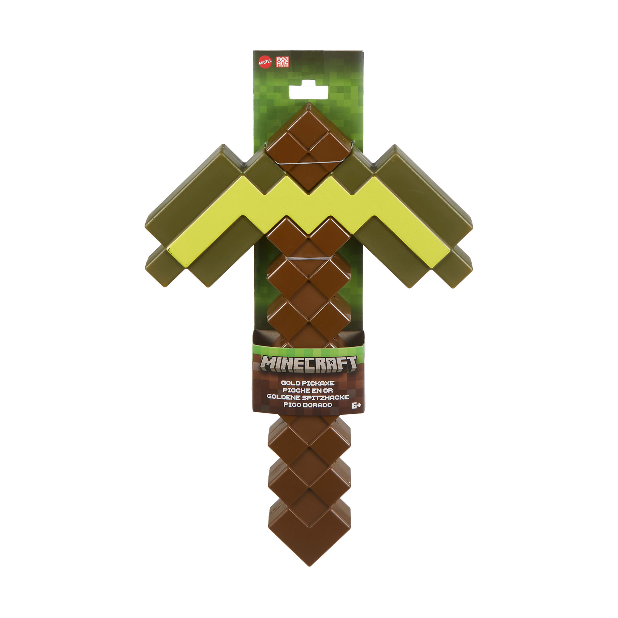 

Дитяча іграшка Mattel Games Minecraft Золоте кайло, 21 см, від 6 років (JCV18)