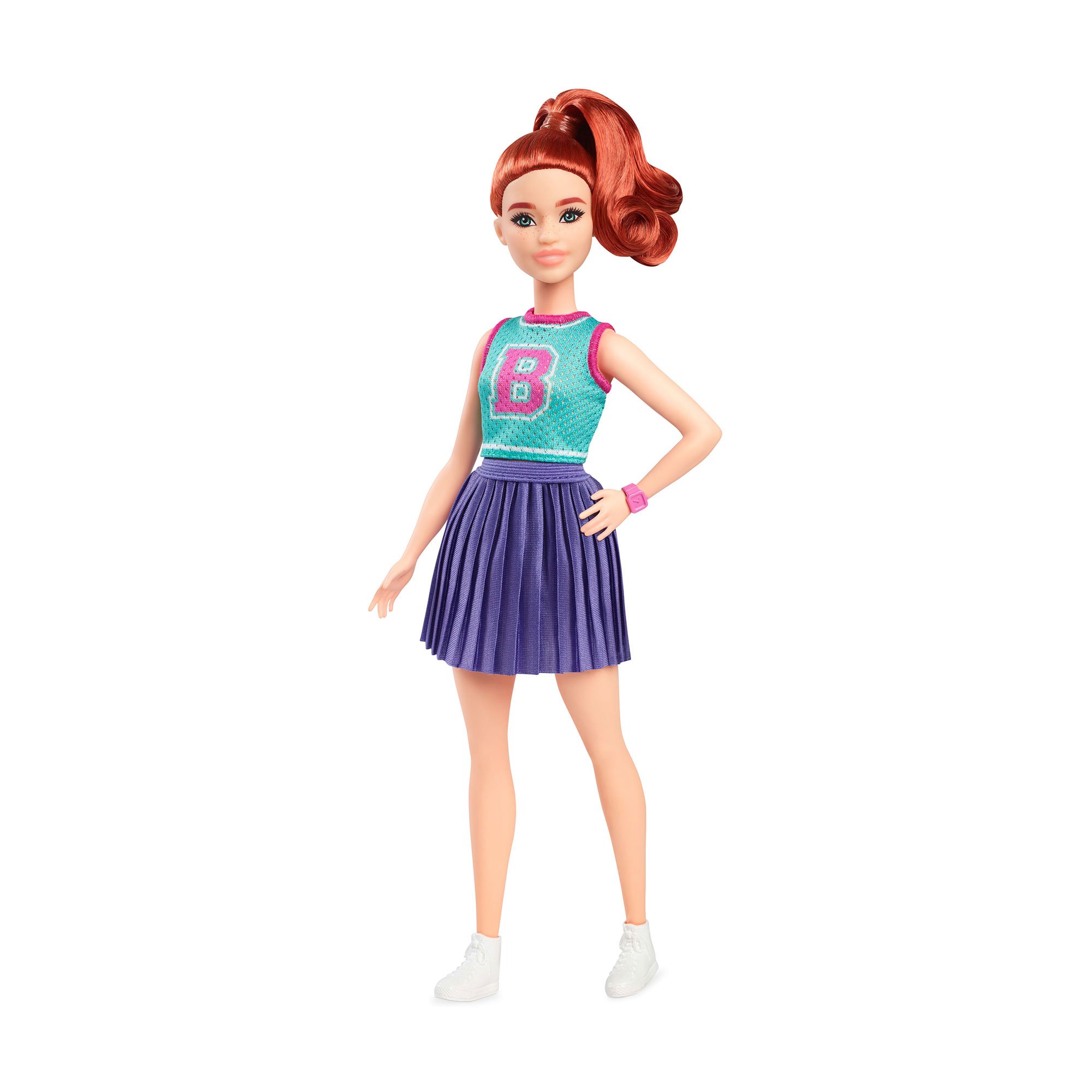 

Лялька Barbie Fashionistas Спортивний шик, 29 см, з аксесуарами, від 3 років (HYT90)
