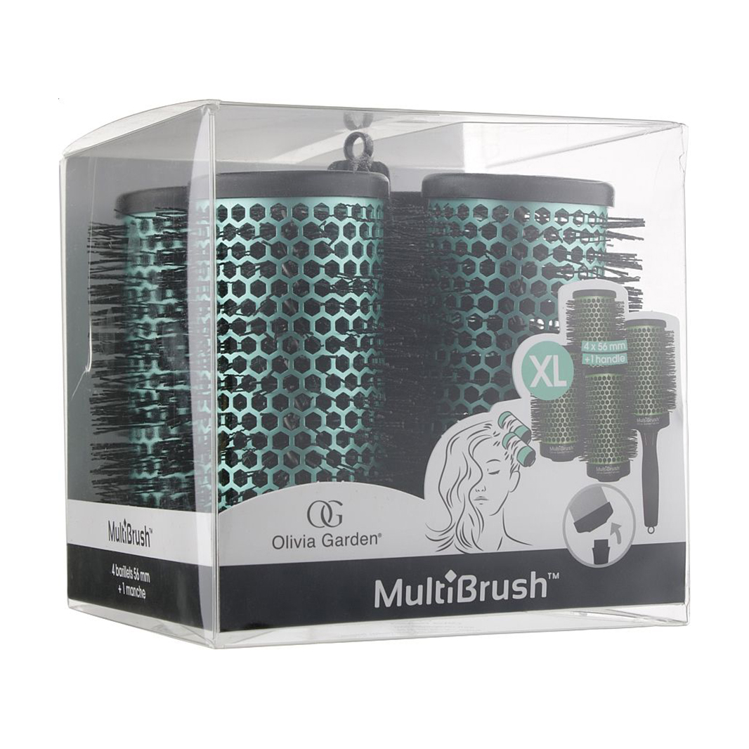 

Набір брашингів для волосся Olivia Garden Multibrush One Size Kit 56 XL, 4 шт