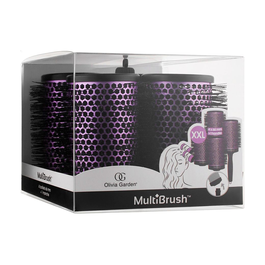 

Набір брашингів для волосся Olivia Garden Multibrush One Size Kit 66 XXL, 4 шт