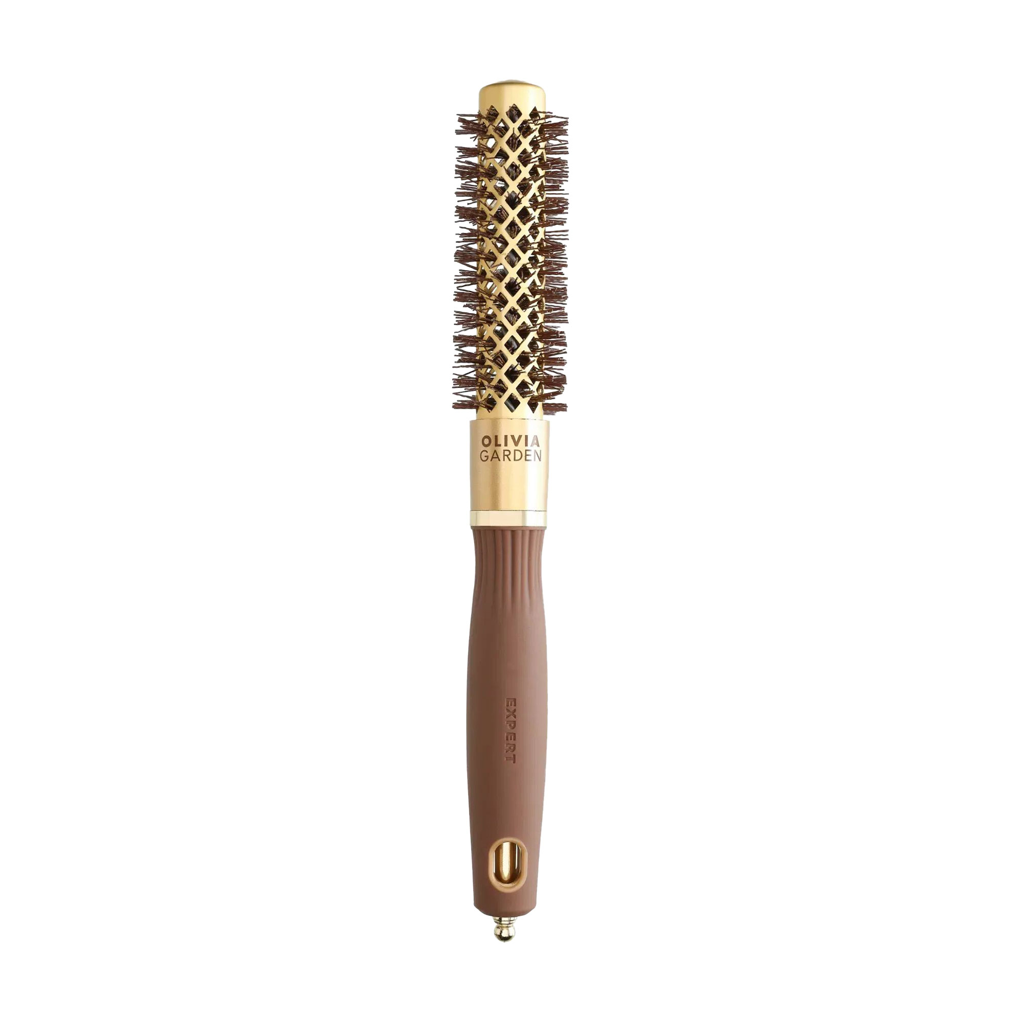 

Браш для волосся Olivia Garden Expert Blowout Shine Wavy Bristles, Gold & Brown, діаметр 20 мм