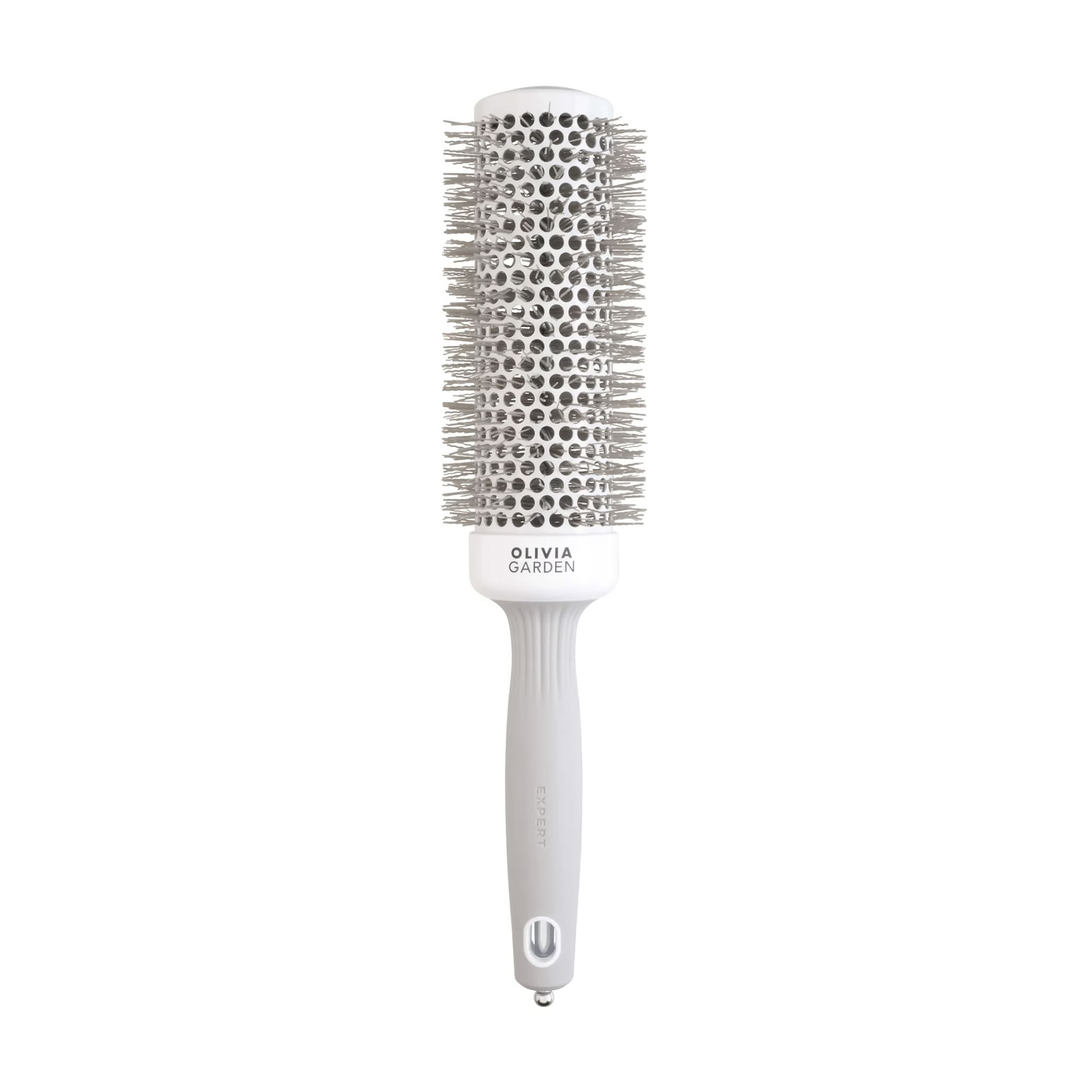 

Браш для волосся Olivia Garden Expert Blowout Speed Wavy Bristles White & Grey, діаметр 45 мм