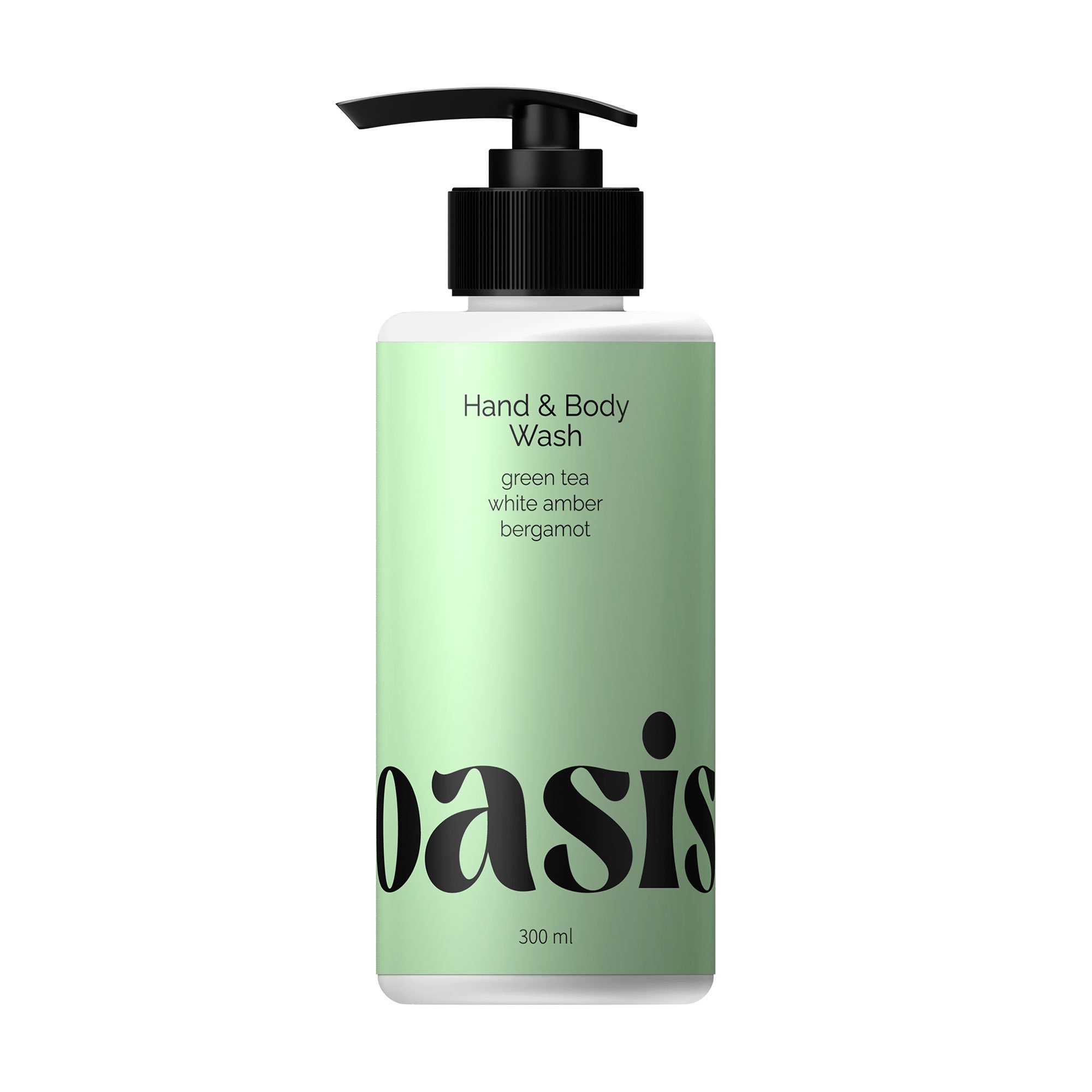 

Парфумований гель для душу Oasis Green Tea White Amber Bergamot Hand & Body Wash, 300 мл