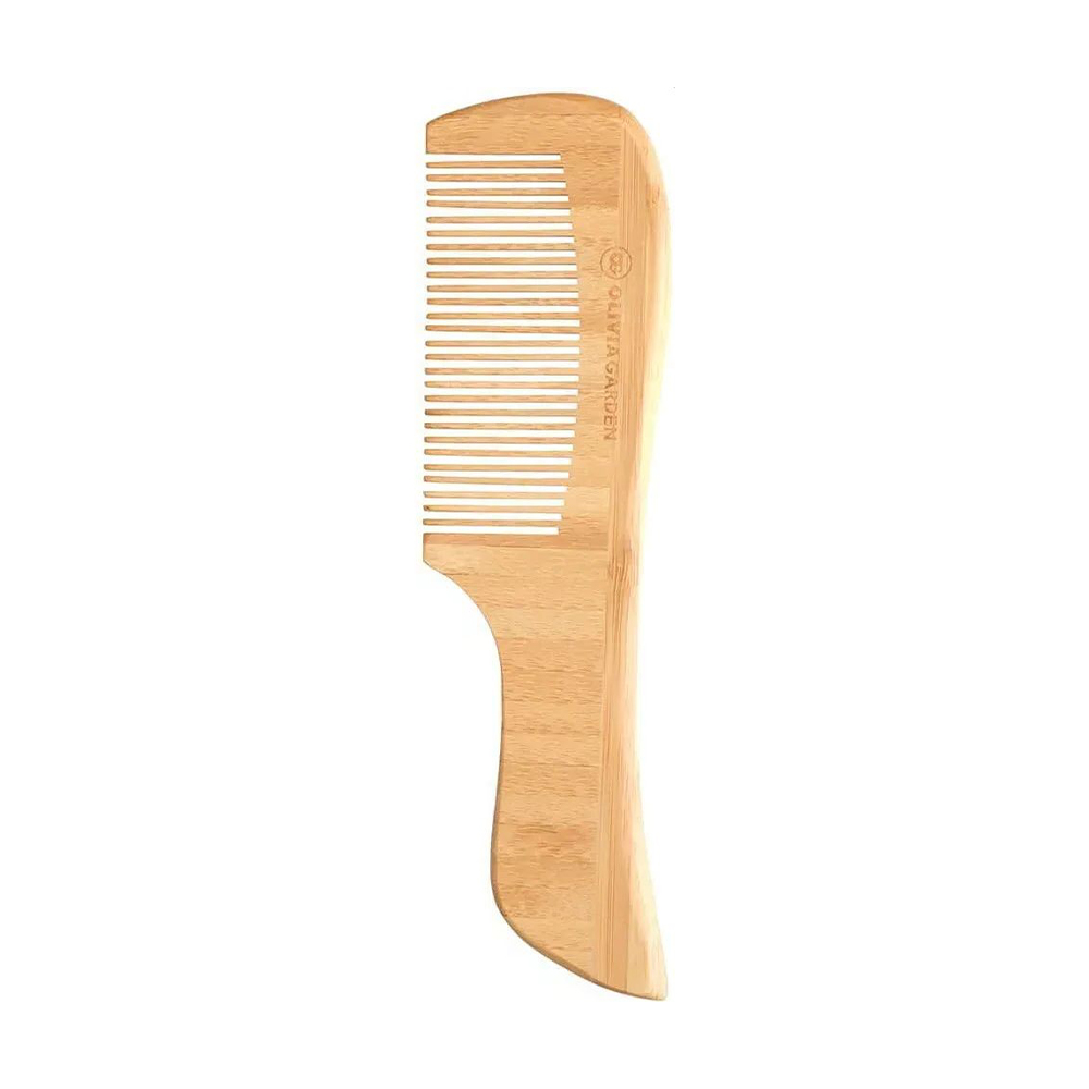 

Гребінець для волосся Olivia Garden Bamboo Touch Comb, 2, коричневий, 1 шт