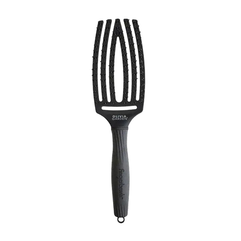 

Щітка для волосся Olivia Garden Fingerbrush Full розмір Medium, Black, 1 шт
