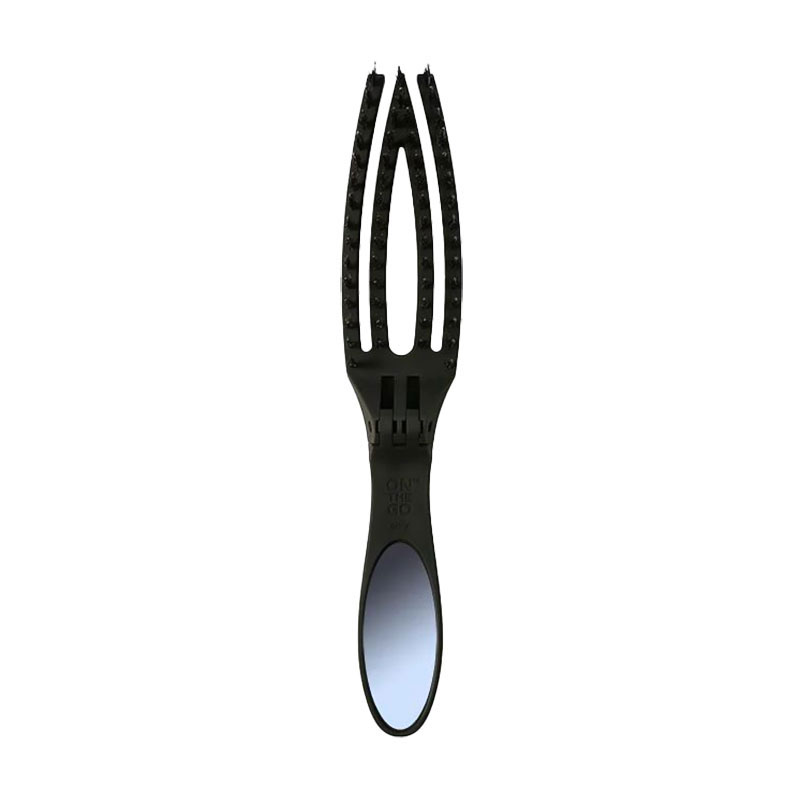 

Щітка для волосся Olivia Garden Fingerbrush Care Go Boar & Nylon, Black, 1 шт