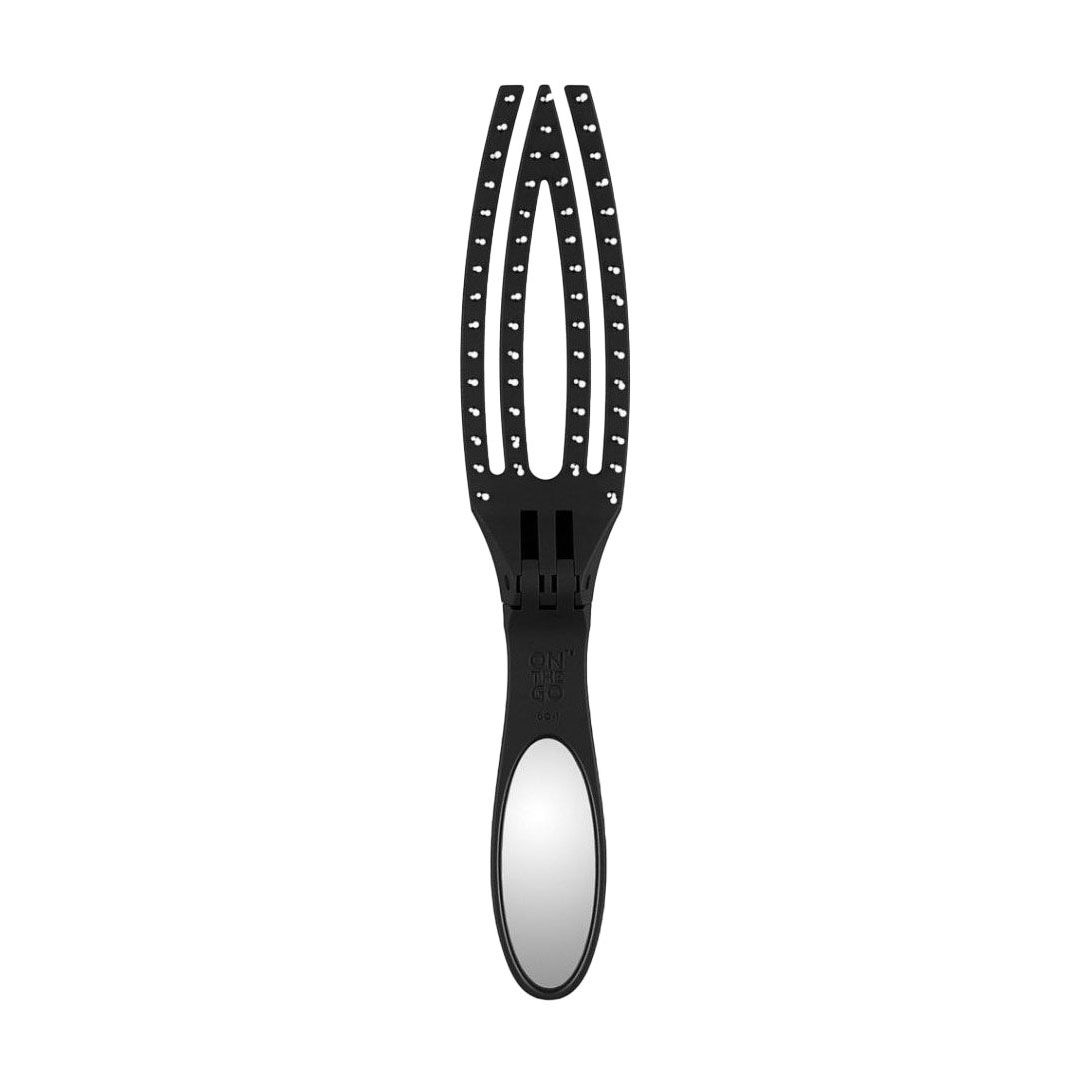 

Щітка для волосся Olivia Garden Fingerbrush Care Go Nylon Britles, Black, 1 шт