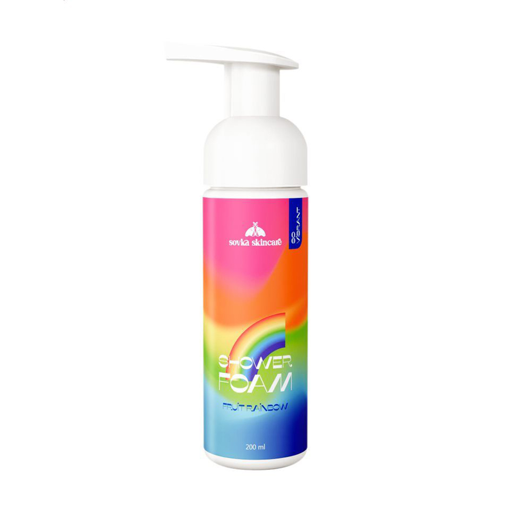 

Пінка для душу Sovka Skincare Fruit Rainbow Shower Foam, 200 мл