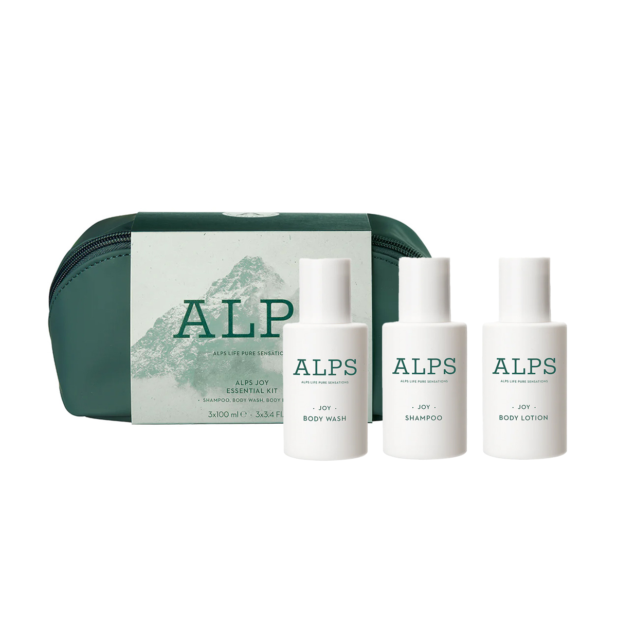 

Парфумований набір унісекс ALPS Joy (гель для душу, 100 мл + лосьйон для тіла, 100 мл + шампунь, 100 мл)