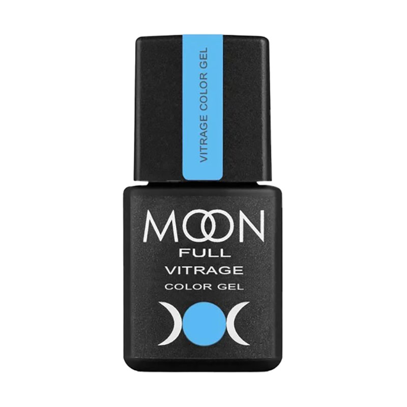 

Гель-лак для нігтів Moon Full Vitrage Color Gel 06 Лазурний бриз, 8 мл