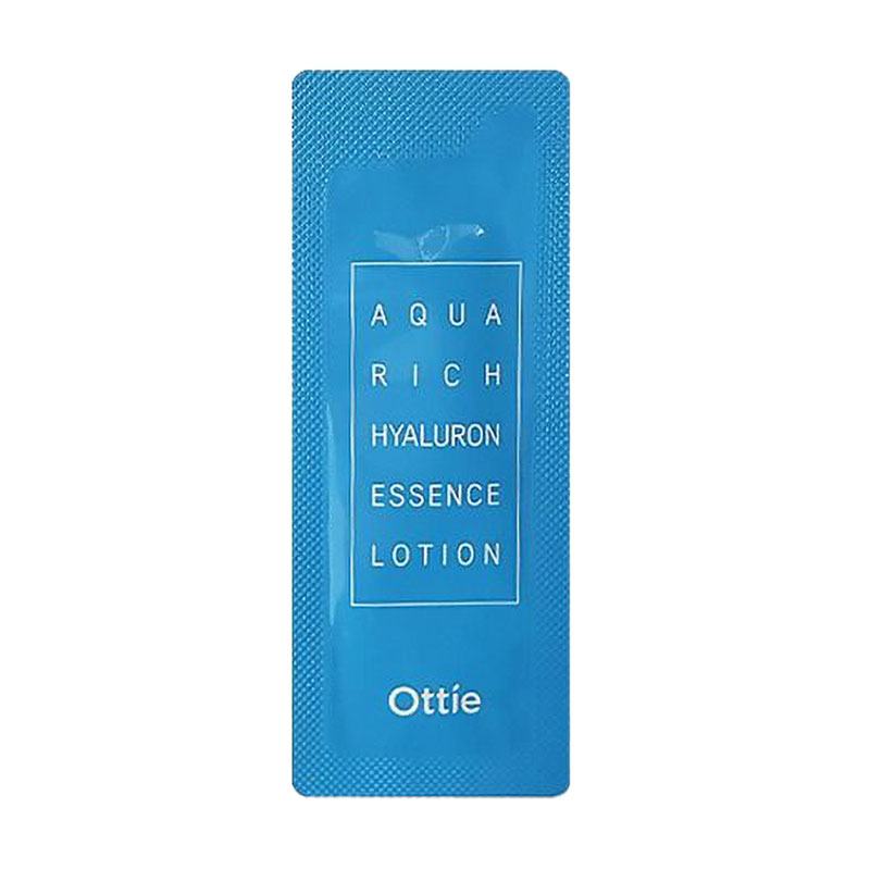 

Зволожувальний лосьйон для обличчя Ottie Aqua Rich Hyaluron Essence Lotion з гіалуроновою кислотою, 1 мл (пробник)