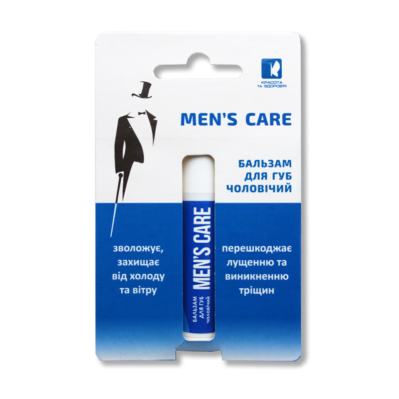 

Чоловічий бальзам для губ Краса та здоров'я Men's Care, 4.5 г