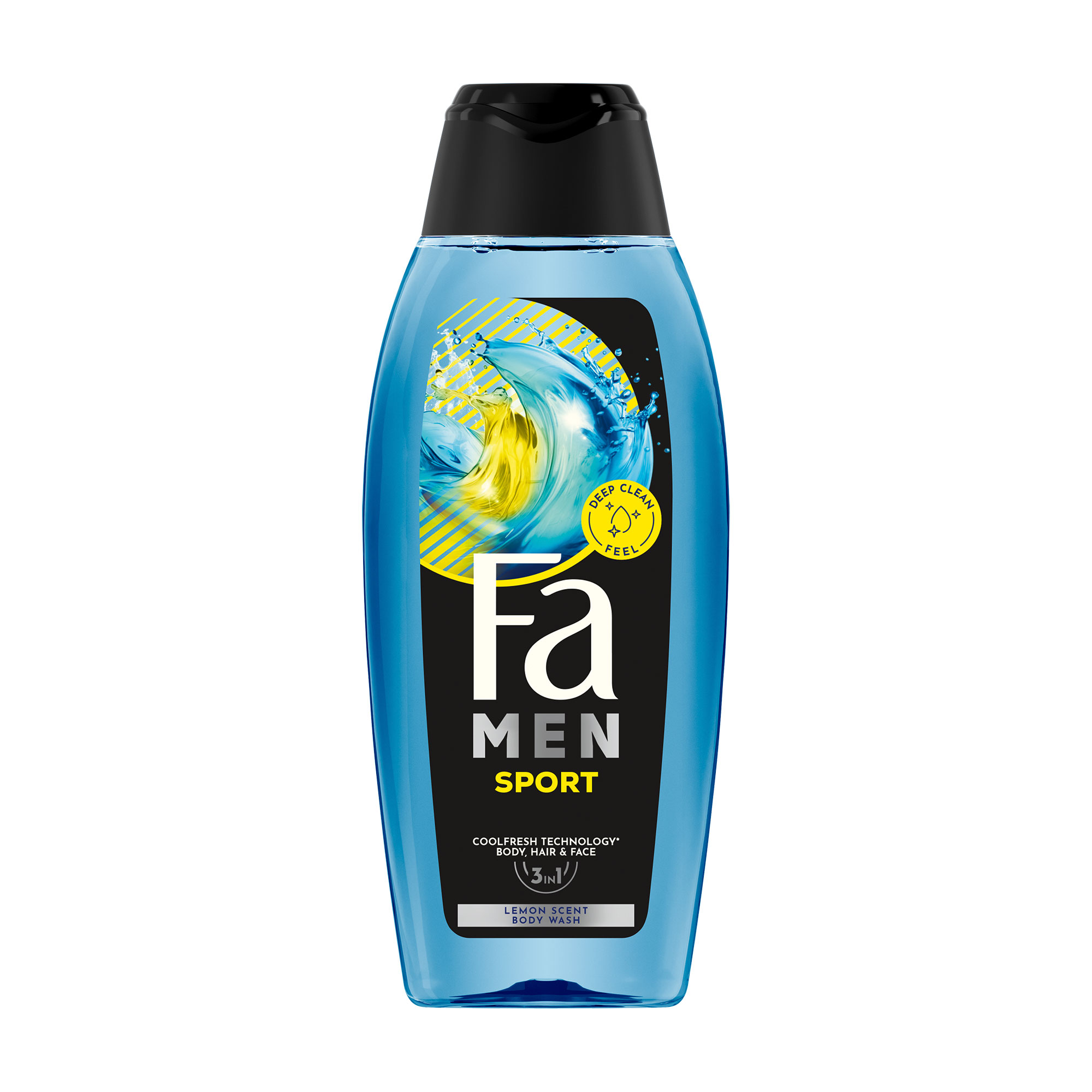 

Чоловічий гель для душу Fa Men Sport з ароматом лимону, 400 мл