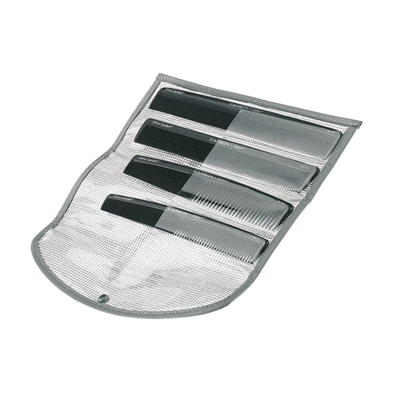 

Набір гребінців для волосся Olivia Garden SC в чохлі, 4 шт