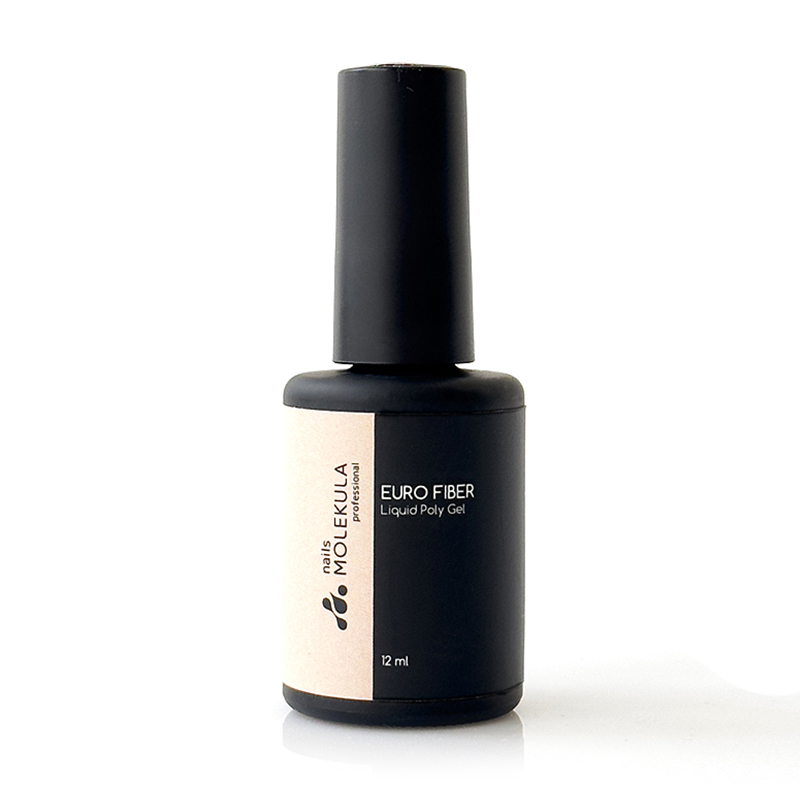 

Моделювальний гель для нігтів Nails Molekula Professional Euro Fiber Liquid Paly Gel W10 Astral Night, 12 мл