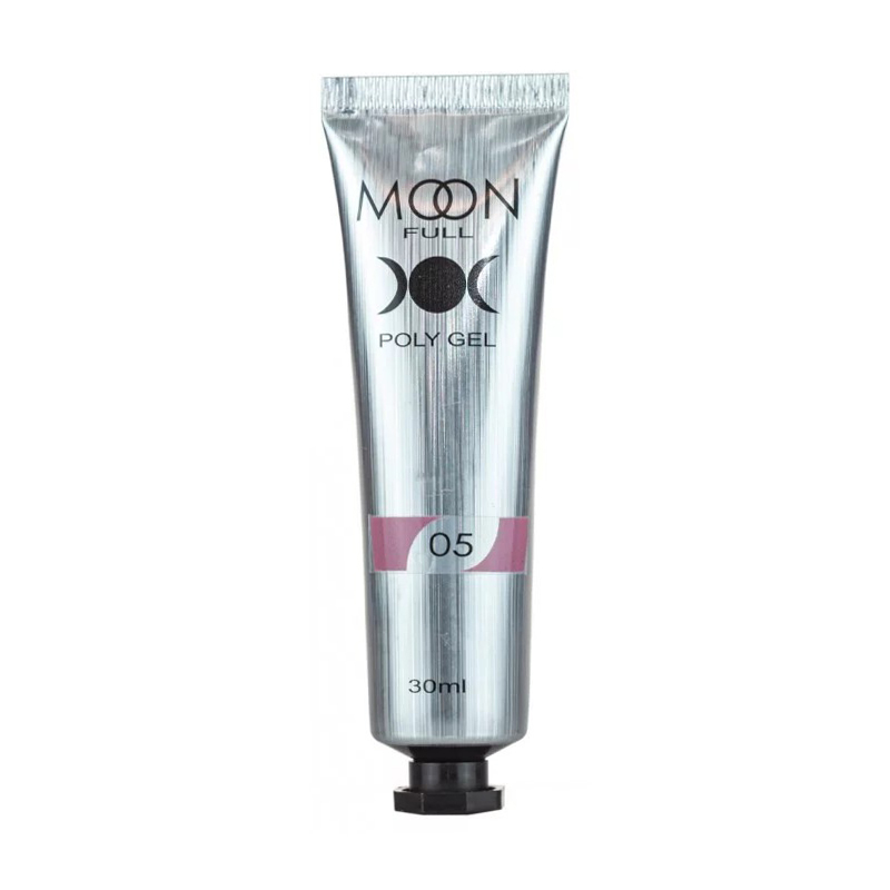 

Полігель для нарощування нігтів Moon Full Poly Gel 05, 30 мл (туба)