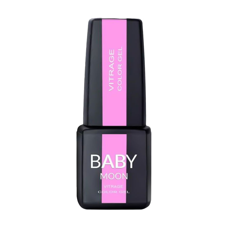

Гель-лак для нігтів Baby Moon Full Vitrage Color Gel 01 Пастельно-рожевий, 6 мл