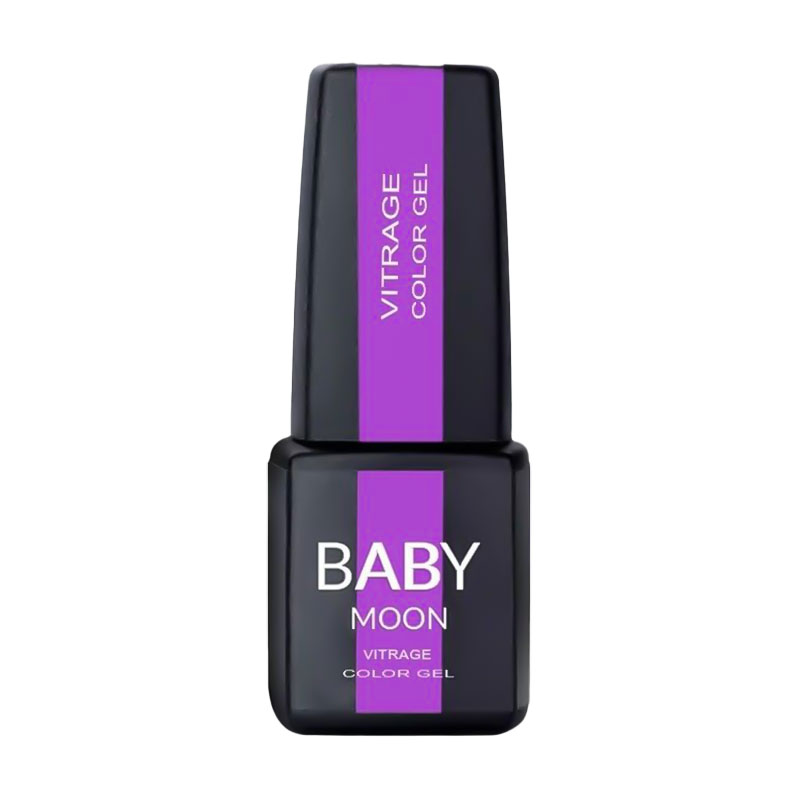 

Гель-лак для нігтів Baby Moon Full Vitrage Color Gel 02 Фіолетовий, 6 мл