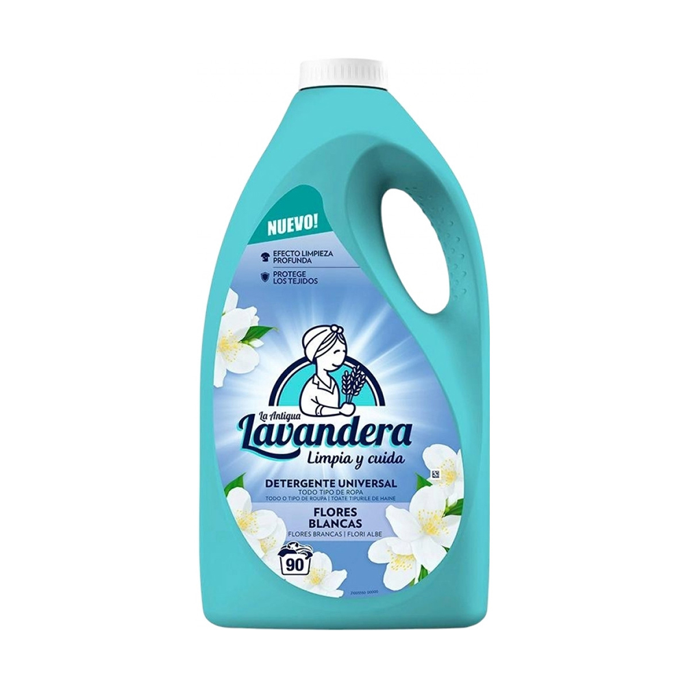 

Уцінка! Універсальний гель для прання La Antigua Lavandera Detergente Universal Жасмін, 90 циклів прання, 4.5 л