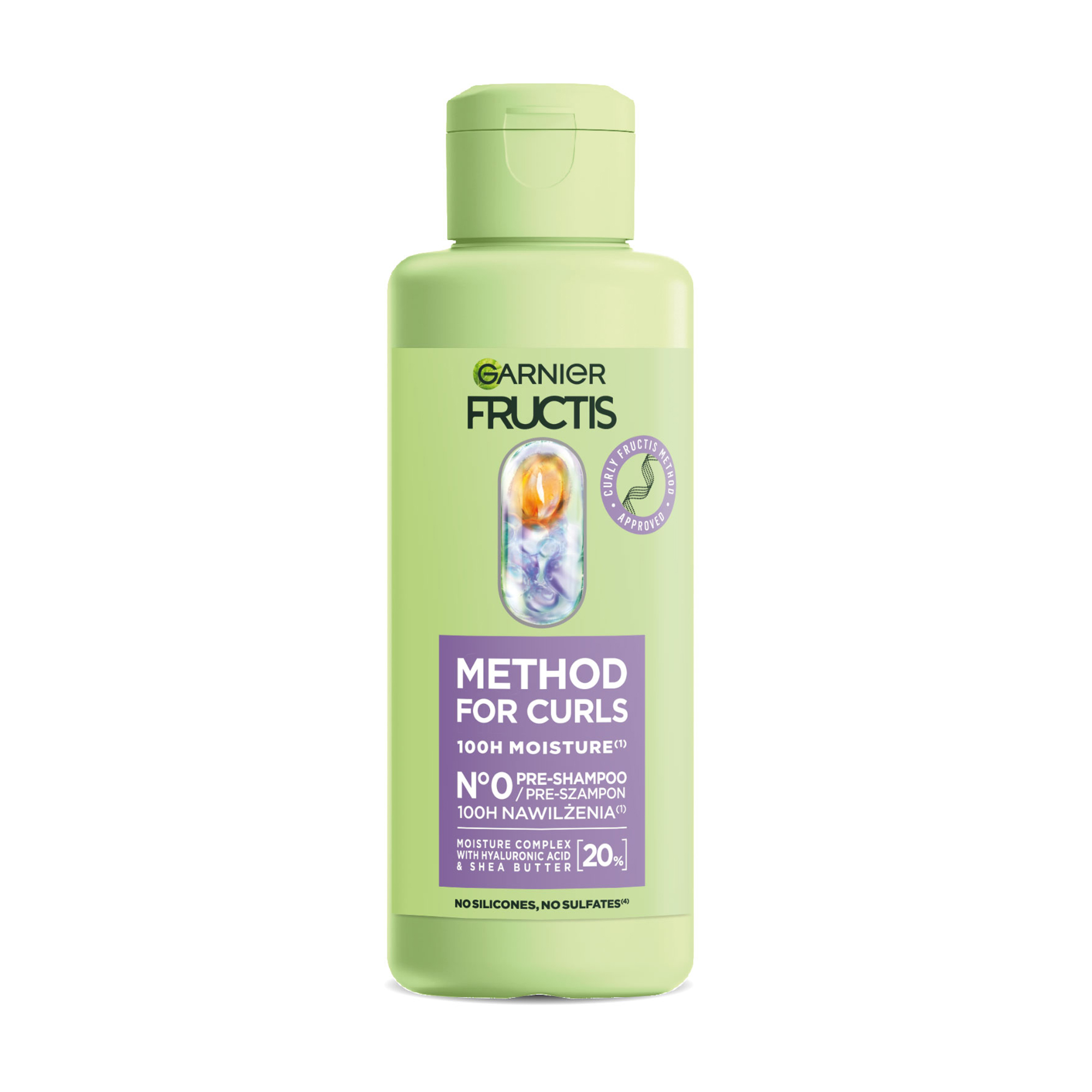 

Зволожувальний пре-шампунь Garnier Fructis Curls Method Pre-Shampoo для хвилястого та кучерявого волосся, 200 мл