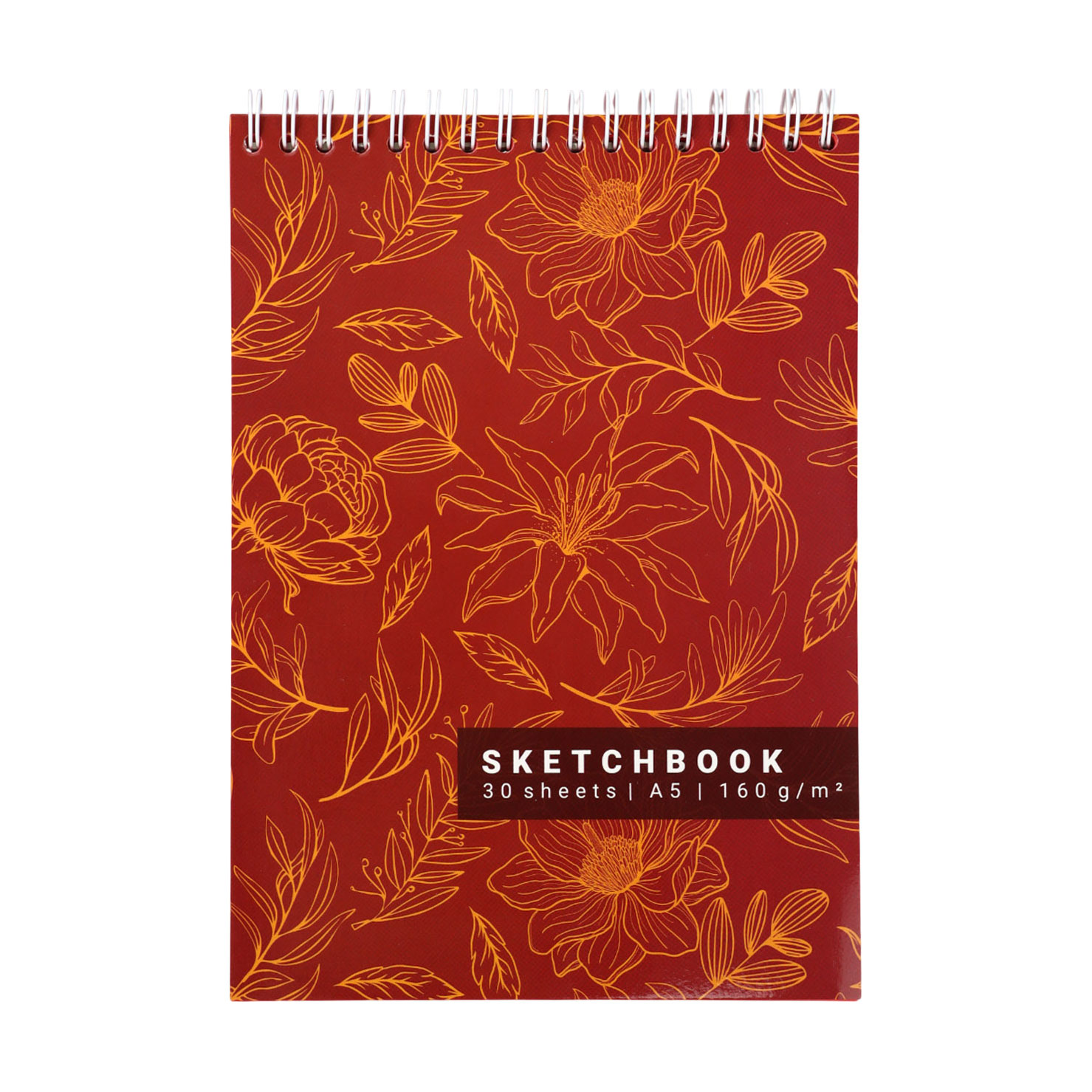 

Блокнот 4Profi Colour Vibes Sketchbook Scarlet A5, 30 аркушів, 14.8*21 см (14129)