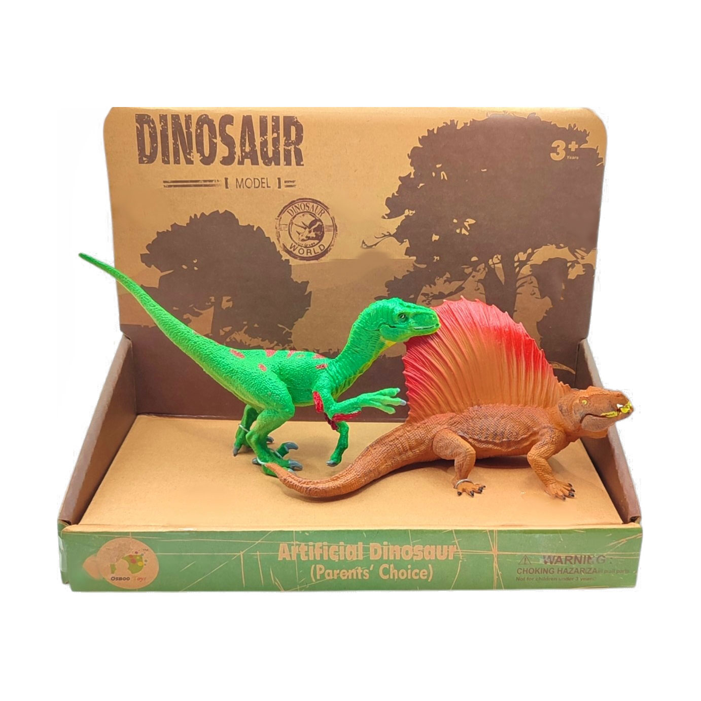 

Іграшковий набір Bibi Toys Динозавр, колекція 2, від 3 років, 2 шт (762176BT-02)