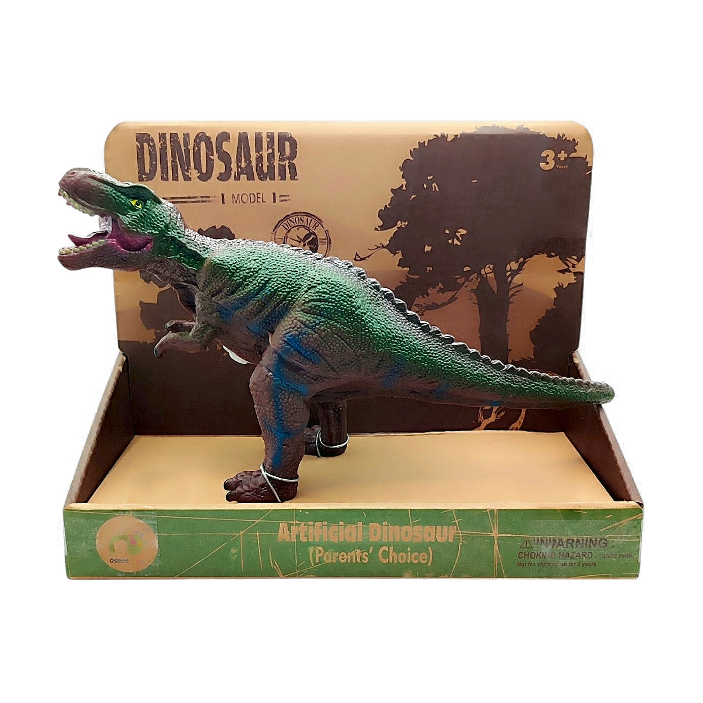 

Дитяча іграшка Bibi Toys Динозавр, колекція 3, зі звуком, від 3 років, 28 см (762206BT-01)