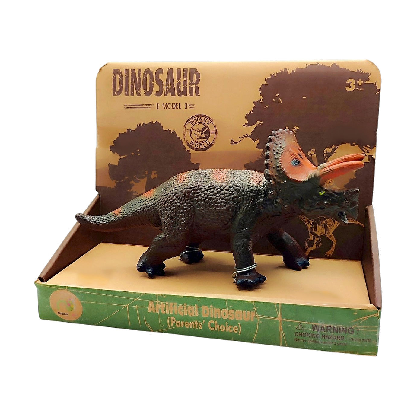 

Дитяча іграшка Bibi Toys Динозавр, колекція 3, зі звуком, від 3 років, 31 см (762206BT-02)