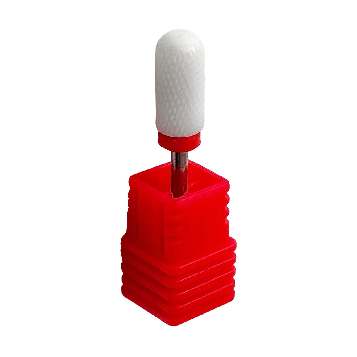 

Змінна керамічна фреза для манікюру Nails Molekula Professional Закруглений циліндр, червона (MLCA003)