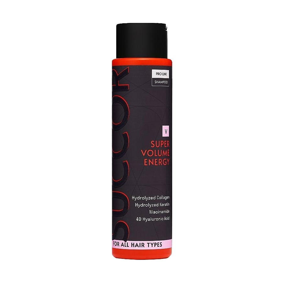 

Шампунь Succor Super Volume Energy Shampoo для об'єму всіх типів волосся, 400 мл