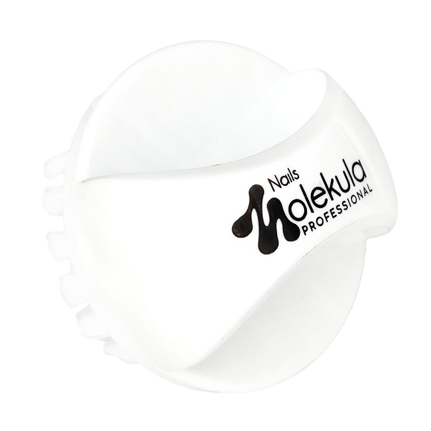 

Щітка від пилу Nails Molekula Professional Dust Brush Round White
