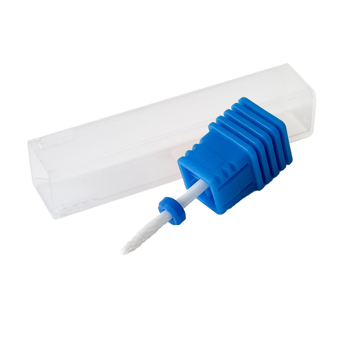 

Змінна керамічна фреза для манікюру Nails Molekula Professional Звичайна голка, синя (MLCA007)