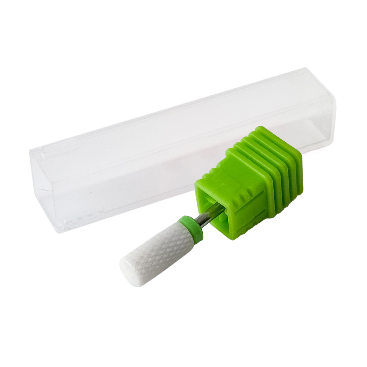 

Змінна керамічна фреза для манікюру Nails Molekula Professional Гострий циліндр, зелена (MLCA015)