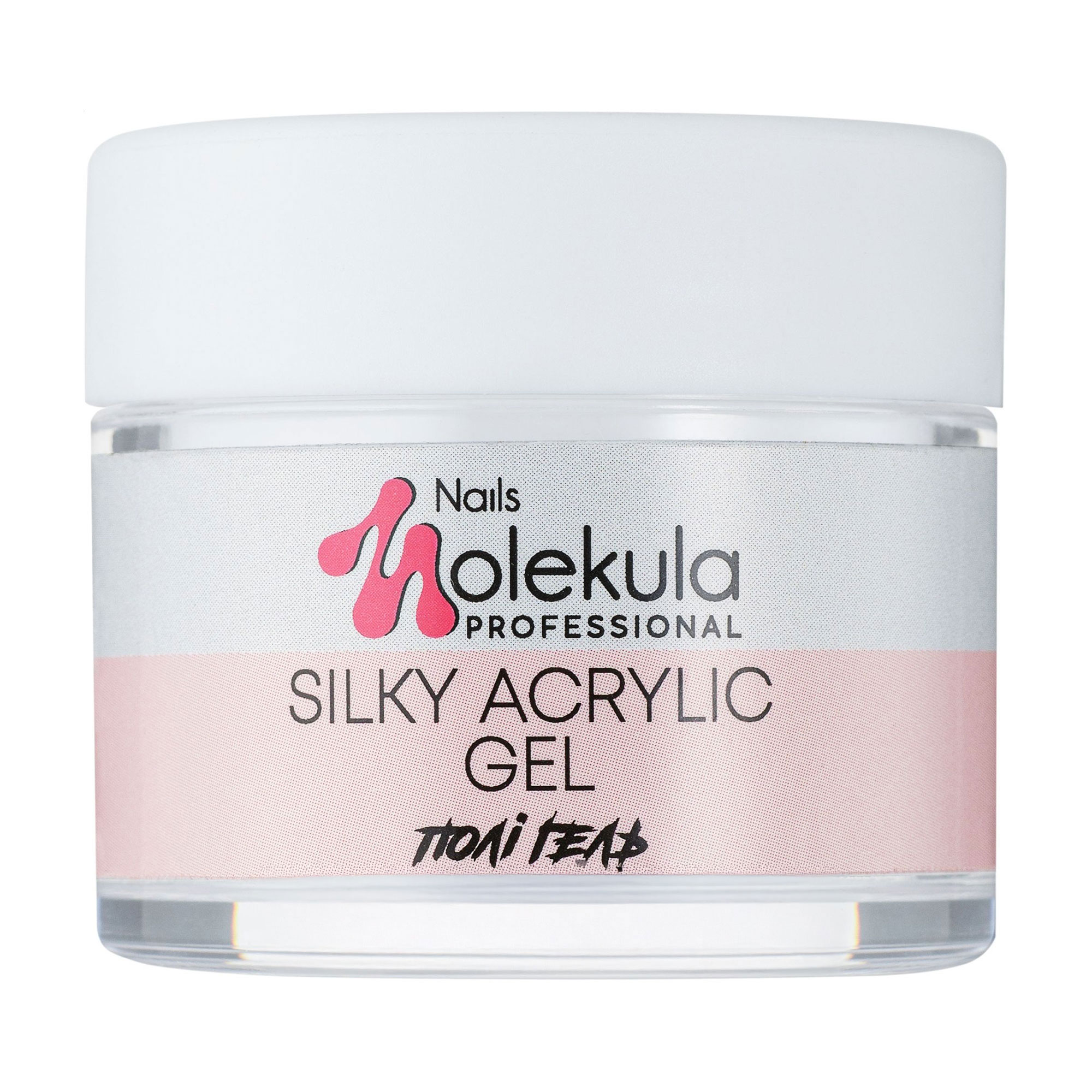 

Уцінка! Акрил-гель для нігтів Nails Molekula Professional Silky Acrylic Gel 04 Rose-Caramel, 30 мл