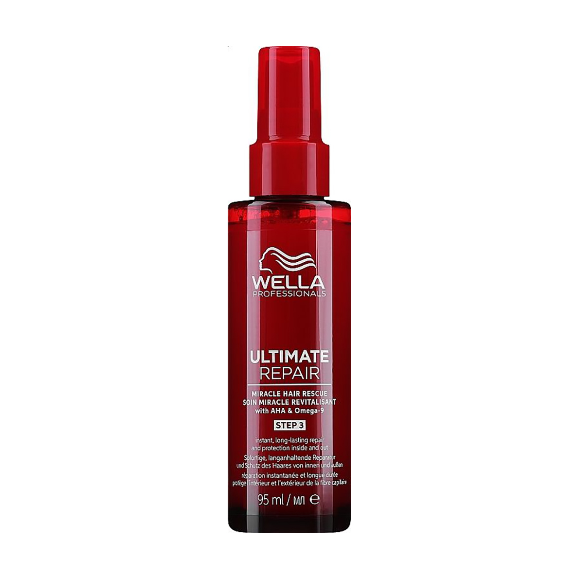 

Сироватка Wella Professionals Ultimate Repair Miracle Hair Rescue With AHA & Omega-9 для всіх типів волосся, 95 мл