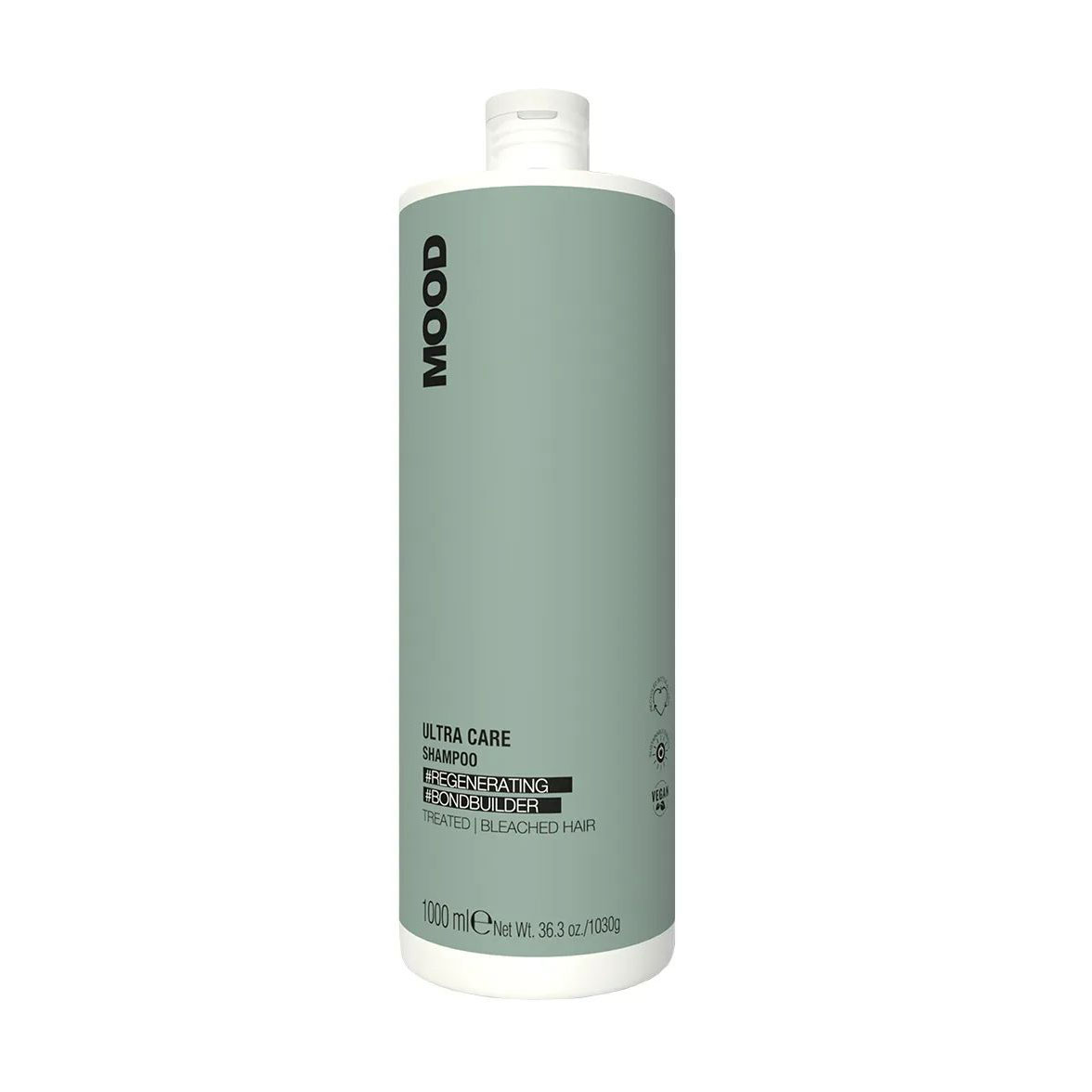 

Регенерувальний шампунь Mood Ultra Care Shampoo для знебарвленого та хімічно обробленого волосся, 1 л